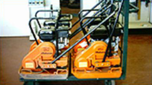 Plate Compactors, Construction Machinery Rental Services