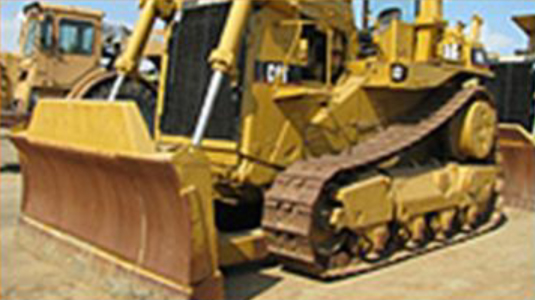 Crawler Tractors, Earth Moving Machinery Rental Services